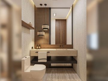 Condo de lujo con terraza y alberca privada, en venta, Xcanatún, Mérida.