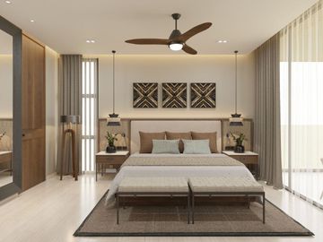 Departamento de lujo con terraza y alberca privada, en venta, Xcanatún, Mérida.