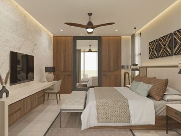 Penthouse de lujo con rooftop, alberca privada, en venta, Xcanatún, Mérida