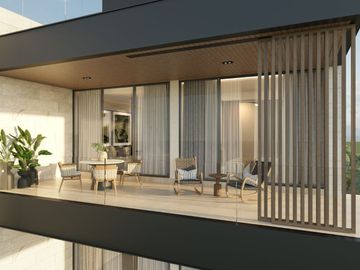 Penthouse de lujo con rooftop, alberca privada, en venta, Xcanatún, Mérida