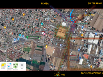 Terreno Industrial y Comercial en Chalco de Covarrubias (Escriturado)