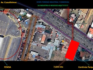 Terreno Industrial y Comercial en Chalco de Covarrubias (Escriturado)