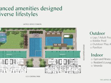 🌿 For Sale: Studio to 4BR Units at Lattice Tower 2, Parklinks – Sizes from 33 sqm to 158 sqm 🌿
