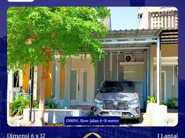Dijual Rumah Wisata Semanggi Wonorejo Mangrove Rungkut Surabaya Timur