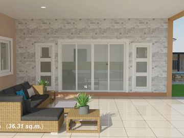 Semi furnished House and lot for sale with pool in Pooc Talisay City Cebu