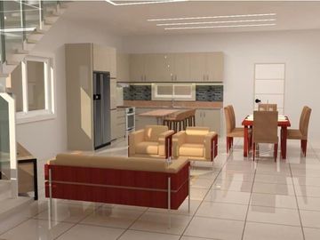 Semi furnished House and lot for sale with pool in Pooc Talisay City Cebu