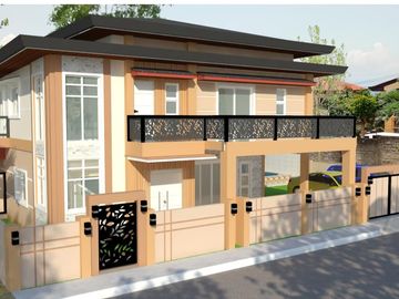 Semi furnished House and lot for sale with pool in Pooc Talisay City Cebu