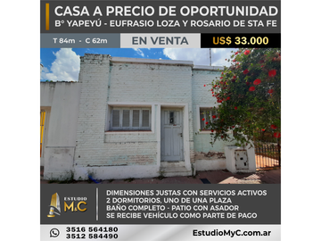 Casa a precio de Oportunidad
