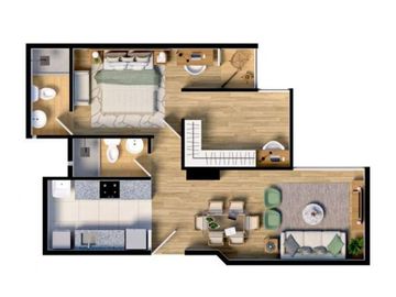 VENTA DEPARTAMENTO SANTA BEATRIZ