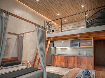 Penthouse con rooftop y alberca privada, en venta, Aldea Zama, Tulum.