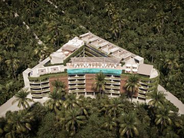 Penthouse con rooftop y alberca privada, en venta, Aldea Zama, Tulum.