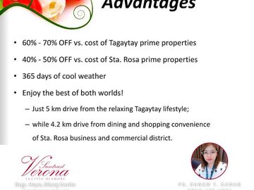 3-5 Bedroom House and Lot for Sale in Suntrust Verona near Tagaytay!