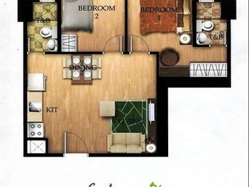 2BR Condo Unit for Sale in San Lorenzo Place, Makati City