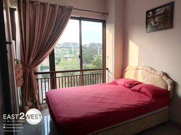 Disewakan Rumah Ilustria The Eminent BSD City Tangerang Fully Furnished Nyaman Siap Huni
