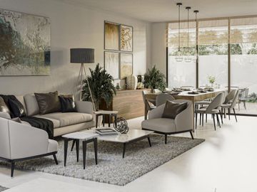 CASA EN PREVENTA EN LOMAS DEL MOLINO III, LEON GTO ZONA NORTE. CASA CON UN AMPLIO JARDÍN Y HABITACIÓN EN PLANTA BAJA.