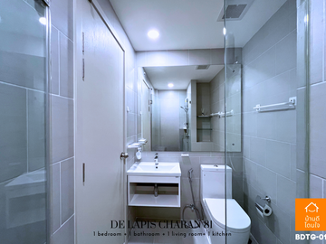 Special discount De Lapis Charan 81 (26.48 sq m.) Fully furnished, near MRT Bang Phlat