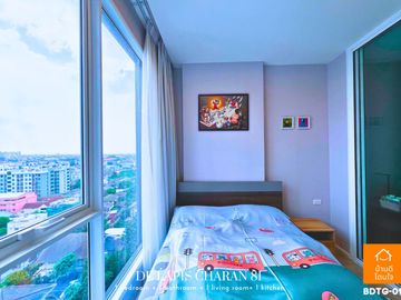 Special discount De Lapis Charan 81 (26.48 sq m.) Fully furnished, near MRT Bang Phlat