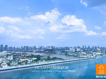 Special discount De Lapis Charan 81 (26.48 sq m.) Fully furnished, near MRT Bang Phlat