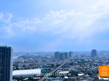 Special discount De Lapis Charan 81 (26.48 sq m.) Fully furnished, near MRT Bang Phlat