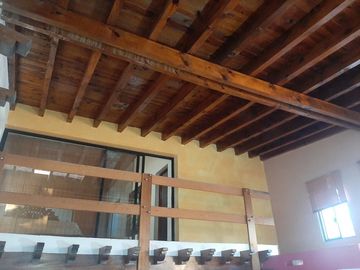 CASA QUINTA AMUEBLADA EN VENTA EN CADEREYTA JIMENEZ, NUEVO LEON, ZONA COL. NUEVA MADERO,  CONSTRUCCION Y DISEÑO ARQUITECTONICO, ESTILO RUSTICO