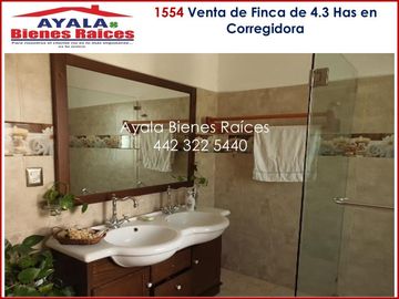 VENTA DE PROPIEDAD EN QUERETARO, MPIO DE CORREGIDORA. IDEAL PARA CAS DE CAMPO, CABAÑAS DE DESCANSO. CONTÁCTANOS!