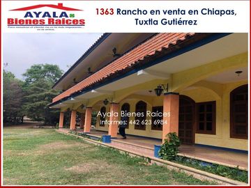 RANCHO EN VENTA EN CHIAPAS. NO DEJES IR ESTA OPORTUNIDAD!! $42,000,000