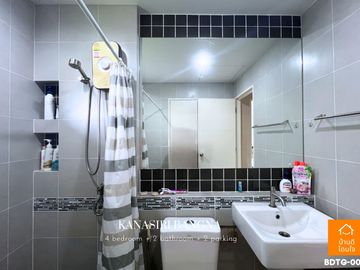 Urgent sale, luxury house, Kanasiri Bangna (79.01 sq m), 4 bedrooms, corner house, near ABAC Bangna