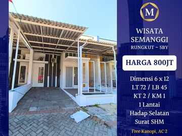 Dijual Rumah Wisata Semanggi Rungkut Wonorejo Mangrove Surabaya Timur