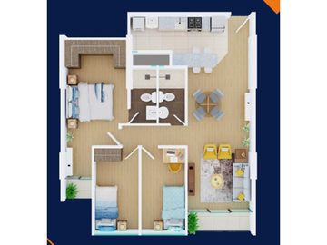 VENTA DEPARTAMENTO EN SANTA BEATRIZ