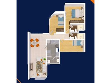 VENTA DEPARTAMENTO A ESTRENAR SANTA BEATRIZ