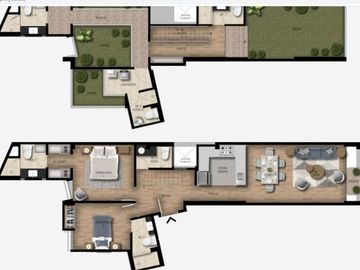 DEPARTAMENTOS EN SURCO FRENTE AL PARQUE, CON ESTACIONAMIENTO, ASCENSOR DE TODOS LOS METRAJES 80M2, 100M2, 130M2 , 200M2 DUPLEX (CORTIJO SURCO)