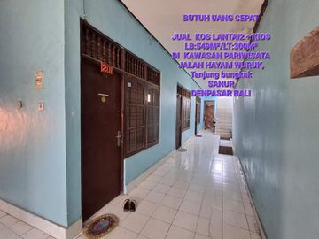 Rumah kost 13 kamar Murah di Tanjung Bungkak Denpasar dekat Renon Sanur