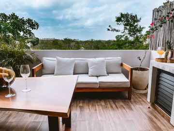 Penthouse favorito entre huéspedes, Aldea Zama, Mexico