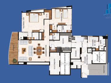vendo departamento en Bosque Real