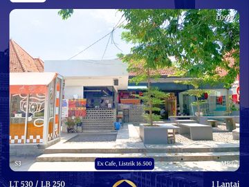 Dijual Rumah Usaha Ruko Area Ngagel Sulawesi Surabaya Pusat Ex Cafe