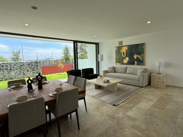 En venta casa 3 recàmaras Fracc.La Espiga terraza cocina equipada jardìn àrea infantil vigilancia CR-QHO6282377