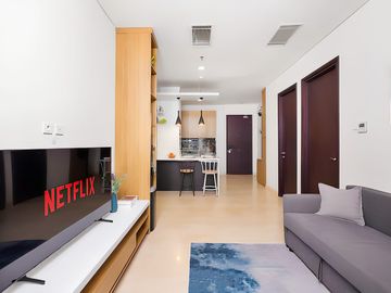 For Rent Sudirman Suites Apartement, Bendungan Hilir Jakarta Pusat, 2 Bedroom Furnished