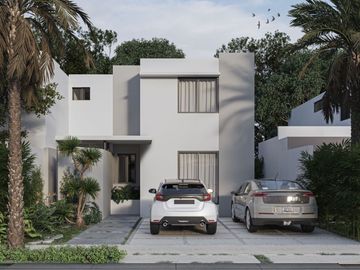 Casa con jardín, terraza, pre-construcción, en venta, CD Caucel, Mérida