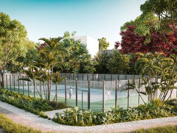 Casa con jardín, terraza, pre-construcción, en venta, CD Caucel, Mérida