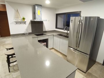 Condominio frente al mar con alberca privada, en venta, Telchac, Yucatán.