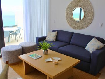 Condominio frente al mar con alberca privada, en venta, Telchac, Yucatán.