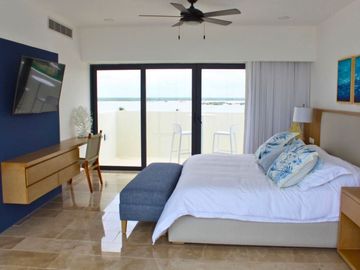 Condominio frente al mar con alberca privada, en venta, Telchac, Yucatán.