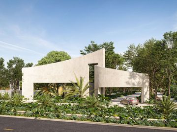 Casa 3 recámaras en venta, doble altura, pre-construcción, CD Caucel, Mérida