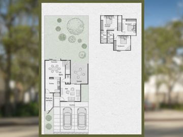 Casa 3 recámaras en venta, doble altura, pre-construcción, CD Caucel, Mérida