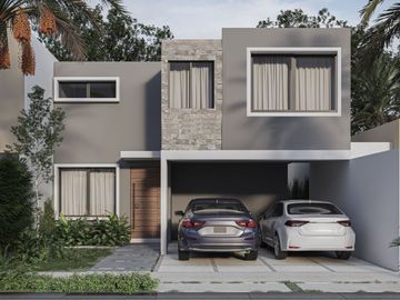 Casa en venta, parque central, pre-construcción, CD Caucel, Mérida