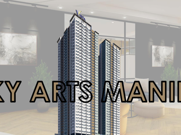 THE SKY ARTS MANILA - STUDIO UNIT FOR SALE