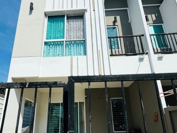 Special discount, Townhome City Sense Salaya (25.9 sq m.), 2 bedrooms, 2 bathrooms, corner house, near Mahidol University