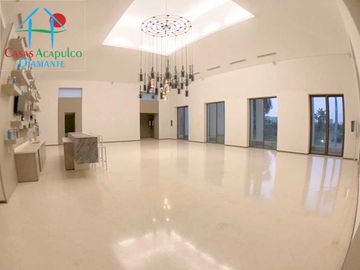 Departamento en condominio de playa. Con terraza y vista a las áreas comunes