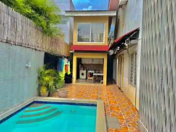 Well Maintained Semi- Furnished House and Lot w/ Pool for Sale in Greenwoods Executive Village