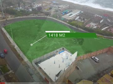 Venta de terreno en Barranca con vista al mar
